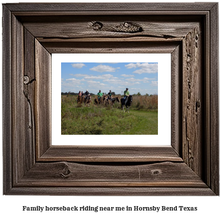 family horseback riding near me in Hornsby Bend, Texas